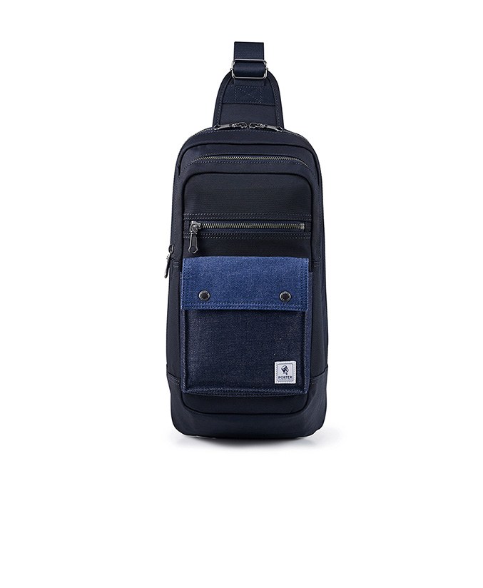 Bwager Textured Sling Bag with Pinmount Logo