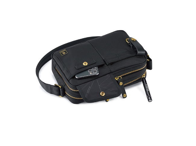PORTER HEAT MESSENGER BAG(L) ブラック Yoshida & Co. PORTER Heat Messenger Bag 703-07968 black NEW
