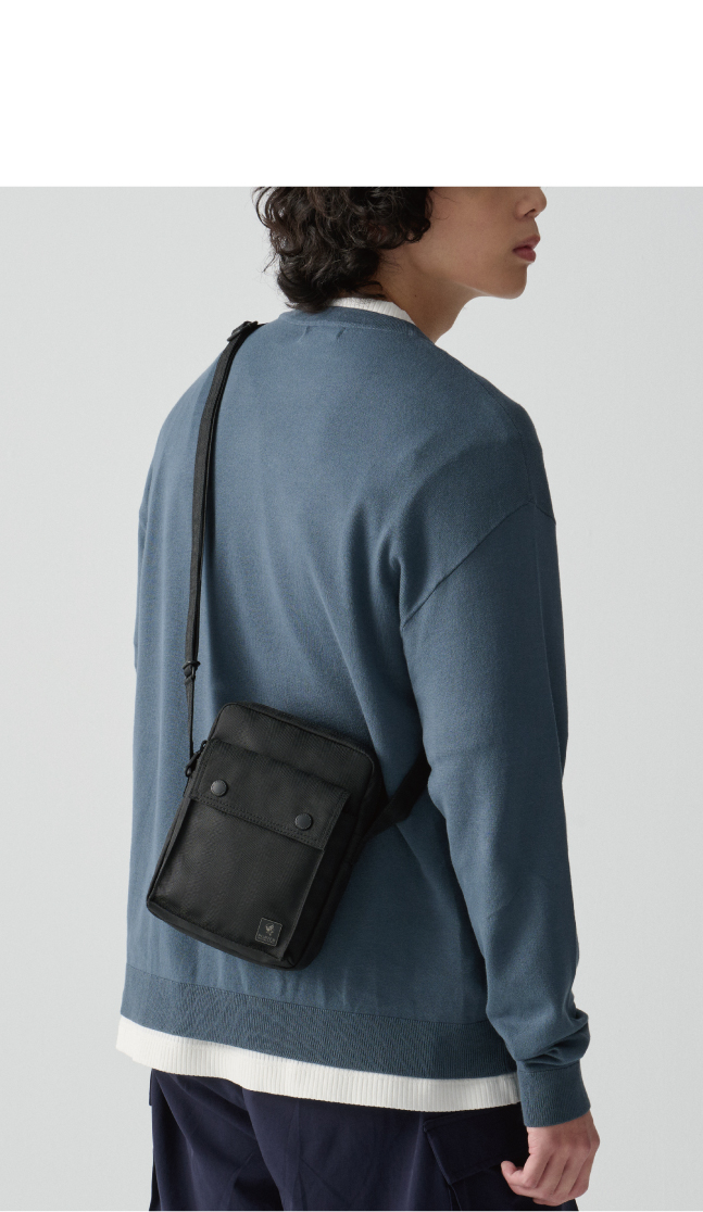 【PORTERNA】Rodin buckle shoulder bag Sculpted Buckle Crescent Shoulder Bag | Parallel