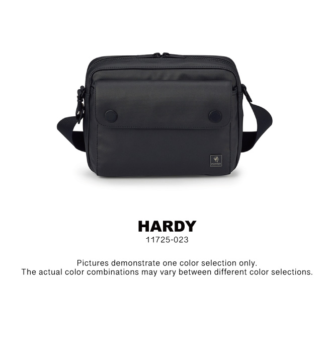 【PORTERNA】Rodin buckle shoulder bag MORGAN-Aquamarine rounded sack-style shoulder bag with