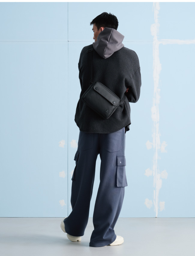 【PORTERNA】Grain Buckle Shoulder Bag Shoulder bag with buckle - Women | MANGO Montenegro