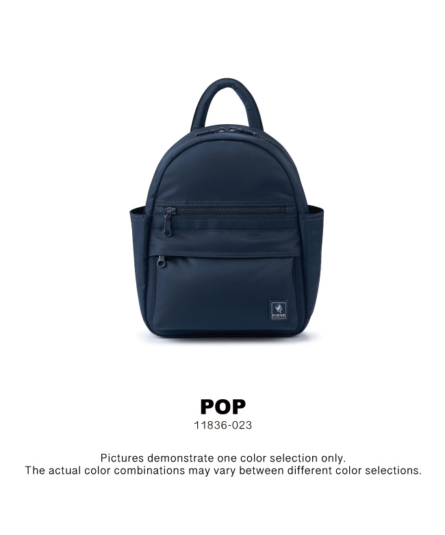 【POIE】hole string PO backpack ブラック hole string po backpack (blue grey) - poie | 60% - Asian