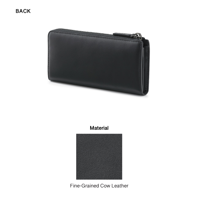 Amazon.com: VANNANBA Long Wallet for Men with Zipper Leather