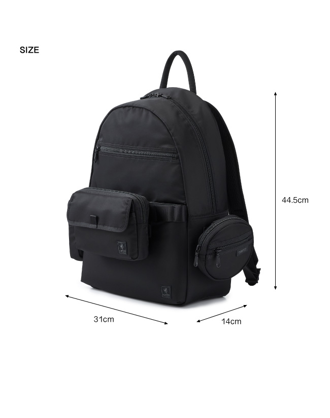PORTER WORK TRIP ブラックバッグ Porter and Yoshida Tanker Duffle Bag - Black - 622-76996