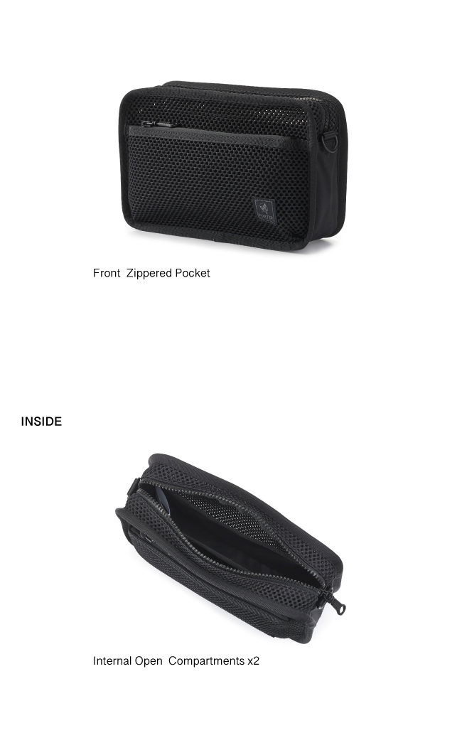medppi　PORTER ブラック バッグ YOSHIDA PORTER POTR PACKS STROLL BAG 996-26105 Unisex Made