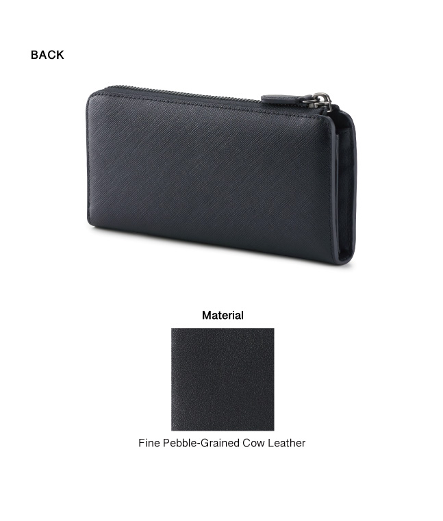 【未使用品級】PORTER CURRENT LONG WALLET Porter PORTER Long Wallet Leather BLK Plain Men's | eBay
